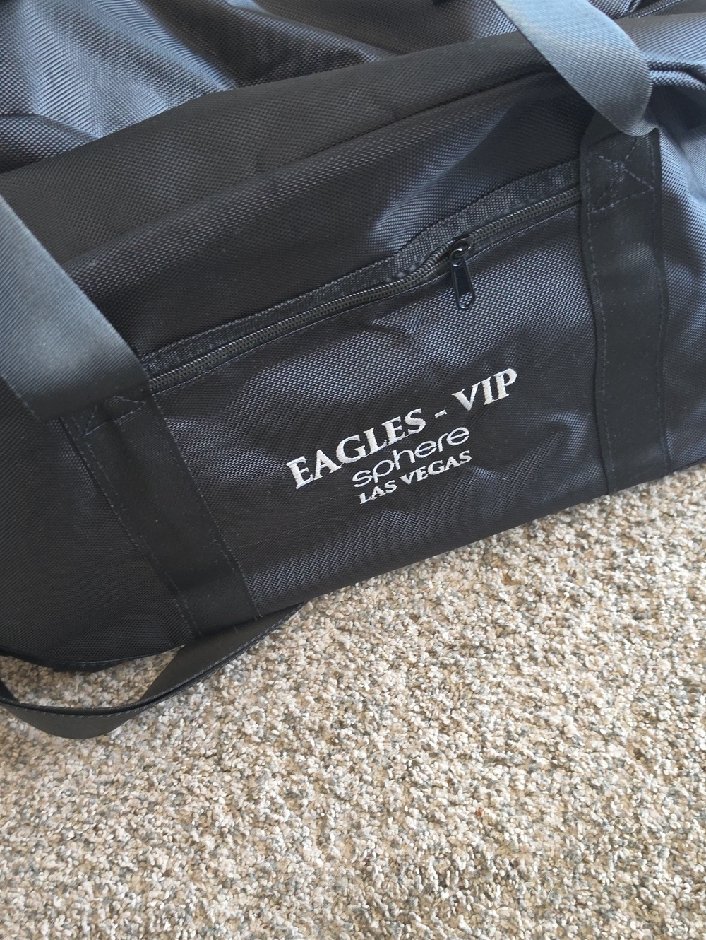 EAGLES - VIP Black Travel Duffel Bag